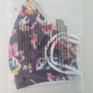 New Vera Bradley Floral Face Mask